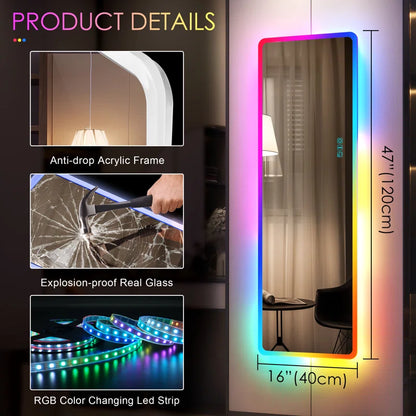 Flat LED Mirror